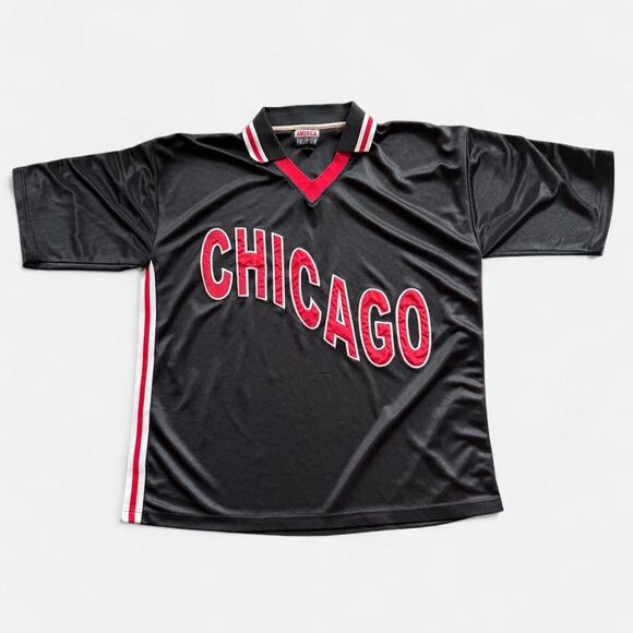 Source Unknown Other - Unbranded Men's Black and Grey Jersey
